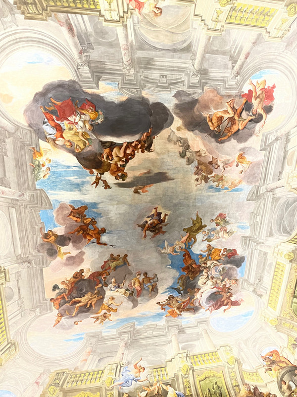 Palais Lichtenstein ceiling.