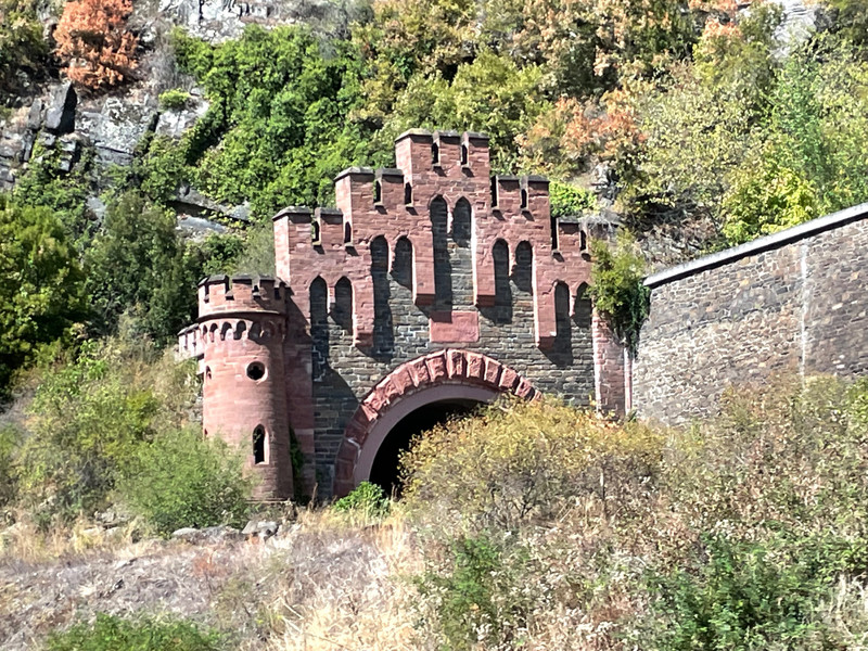 Castle on Rhine River