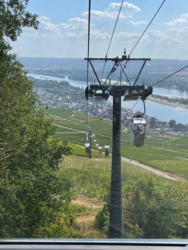 Cable car in Rudesheim