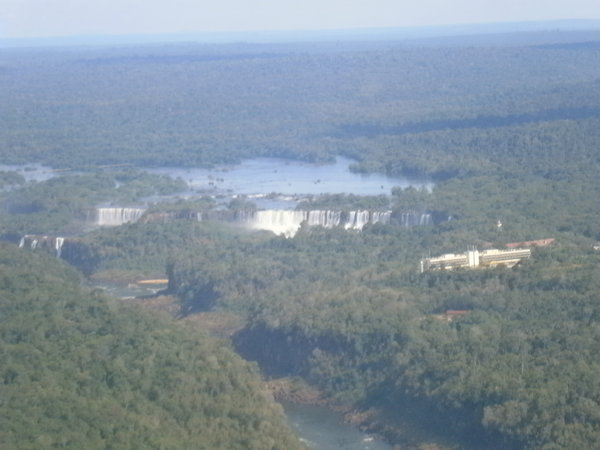 Falls from the air