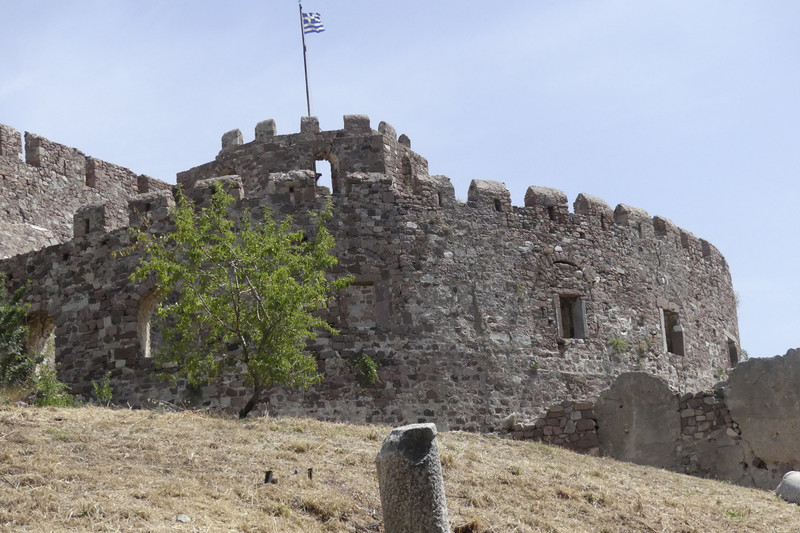 Fortress overlooking Mytilini