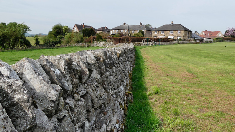 Typical dry stone wall