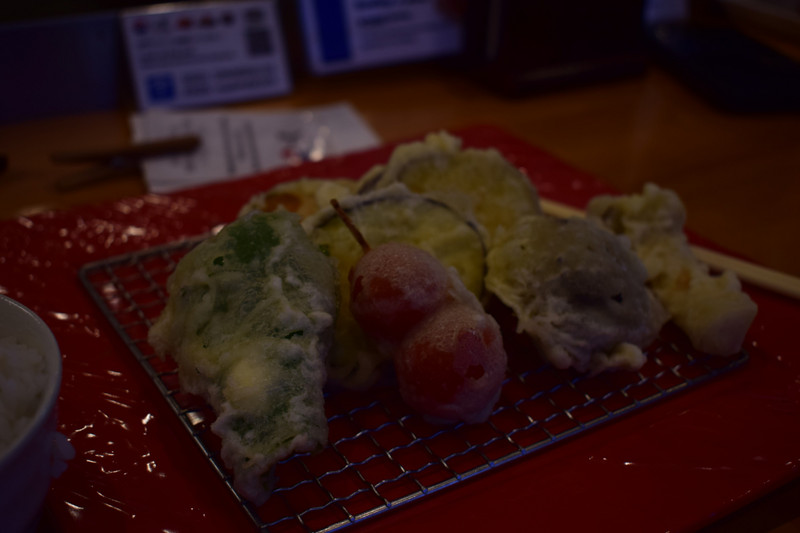 Oraz tempura dobra o każdej porze.