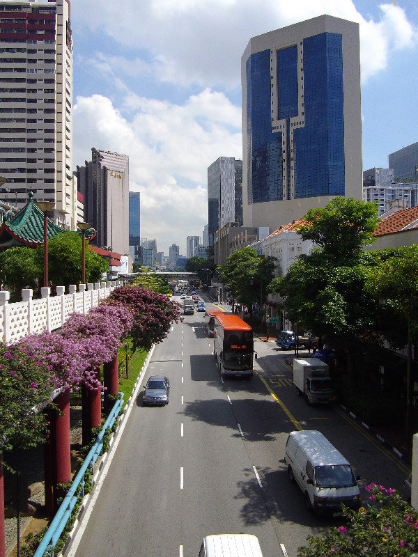 Widokówka z Singapuru.