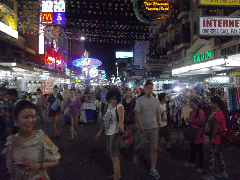 Ostatnie spojrzenie na niepotarzalną Khao San Rd.