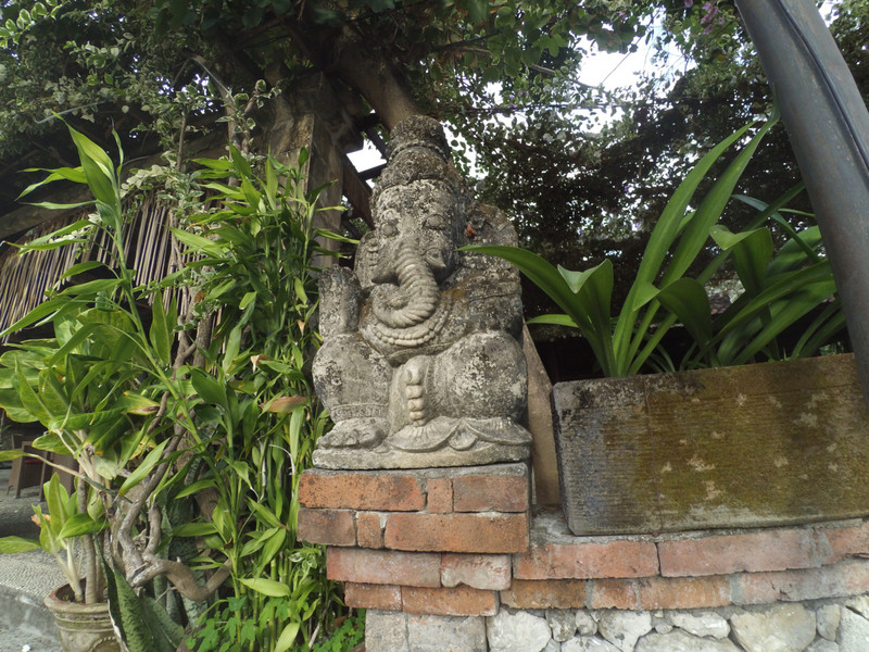 Balijskie figury bogów.