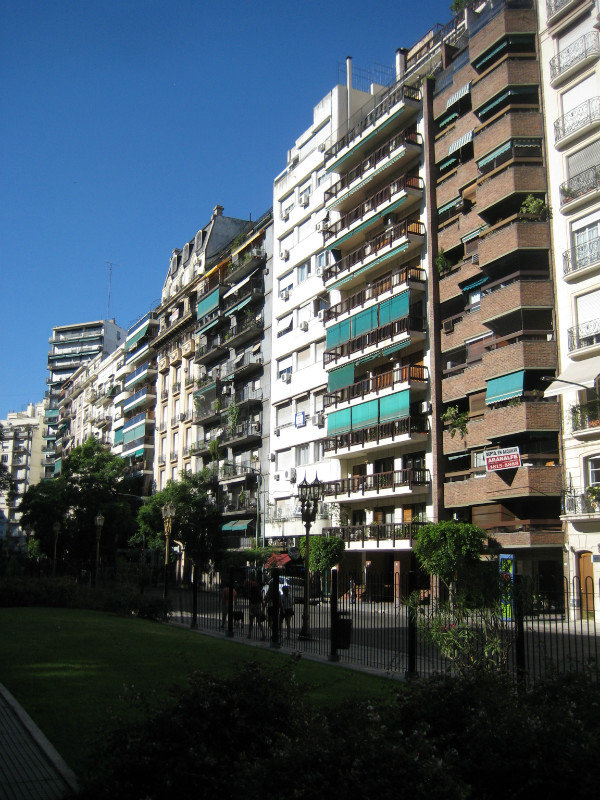High end apartment buildings 