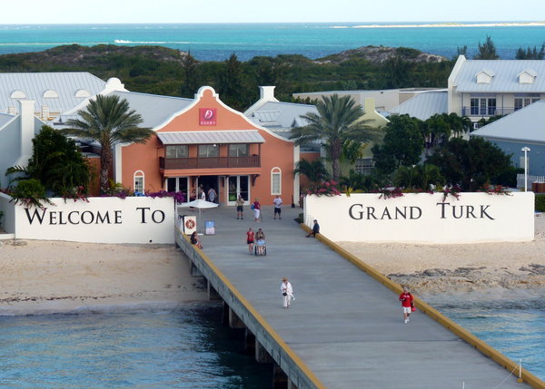 Entry to Grand Turk from Pier