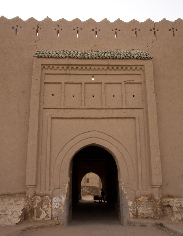 Entrance to the kasbah
