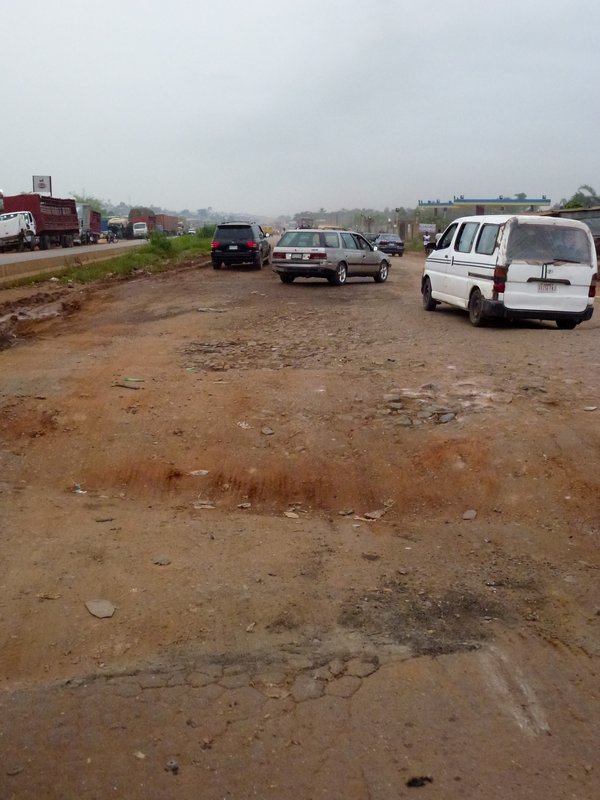 The road from Abeokuta to Lagos