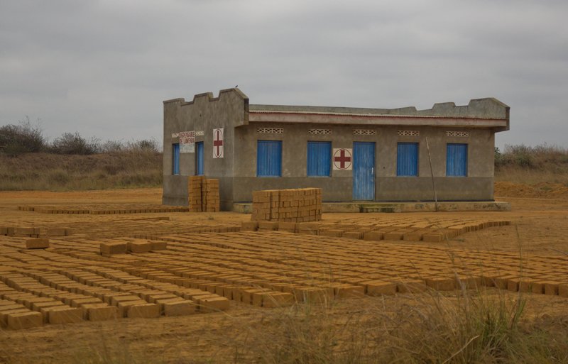 New clinic being built in a small village