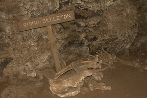 Poachers' cave, Tsavo West NP