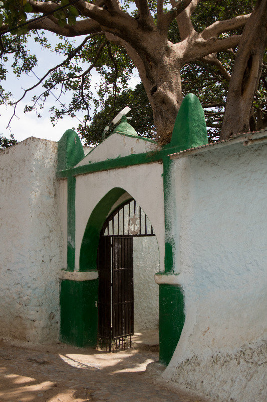 Entrance to one of the holier mosques