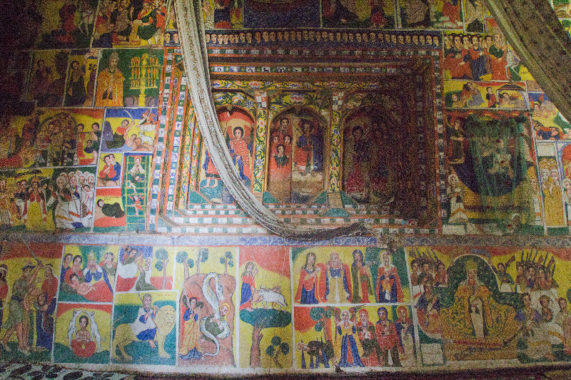 Art work, Lake Tana monasteries