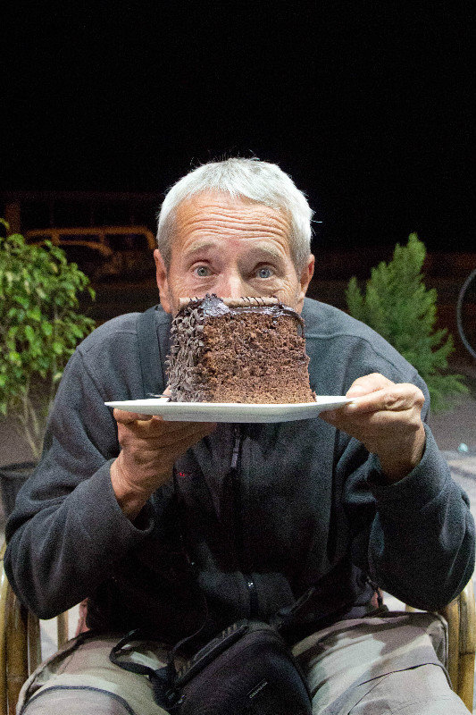 German (and) chocolate cake