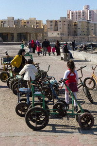 Bikes for hire near the citadel