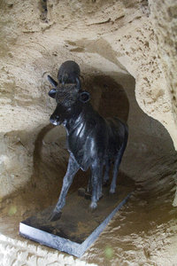 Statue of the bull god Serapis