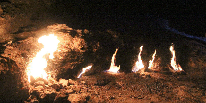 Chimeara flames, Mt. Olympus