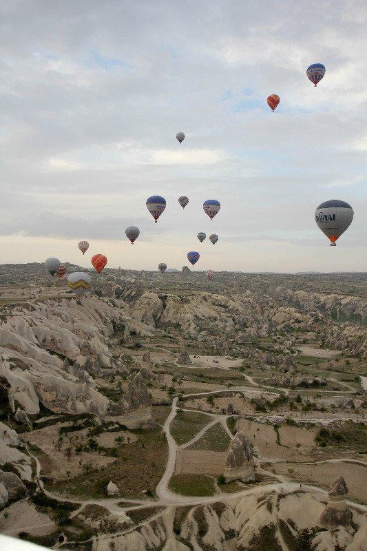 Goreme from the air