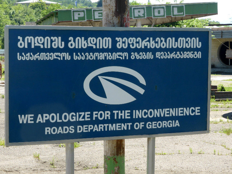 Thanks, Georgia. Let's just get all those roads fixed...