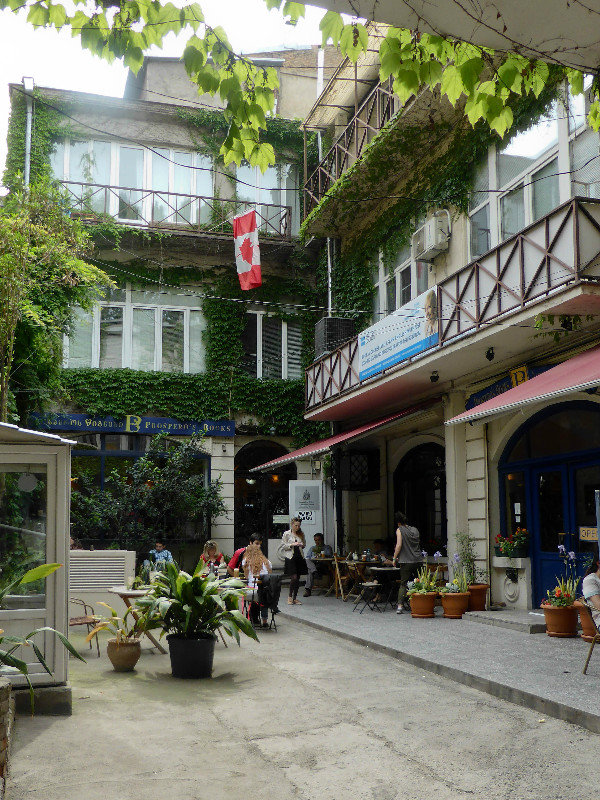 The lovely cafe and english bookshop, near the Canadian embassy, Tbilisi