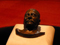 His death mask
