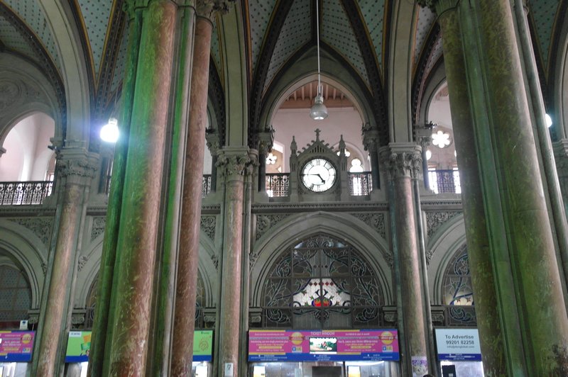 Inside the Ticket Hall