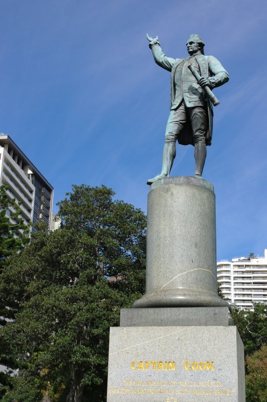 Captain Cook in Hyde Park