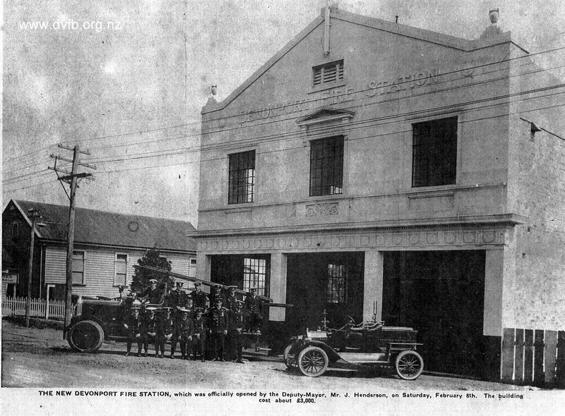 Devonport Fire Station Old Days