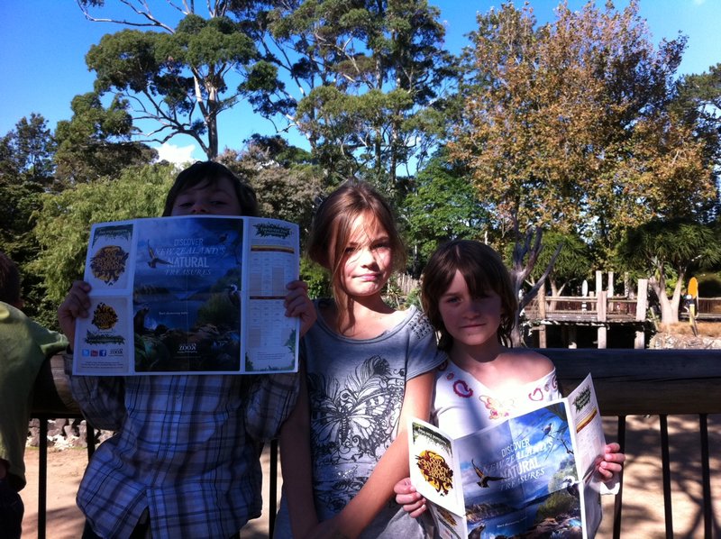 Kids At Auckland Zoo