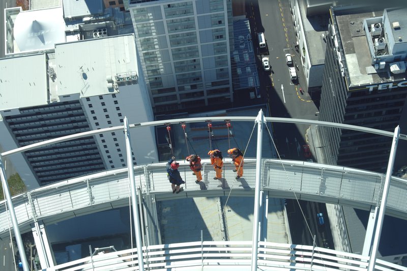 Walkers on the Sky Tower