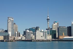 Auckland City and the Sky Tower