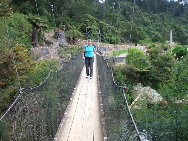 First Suspension Bridge