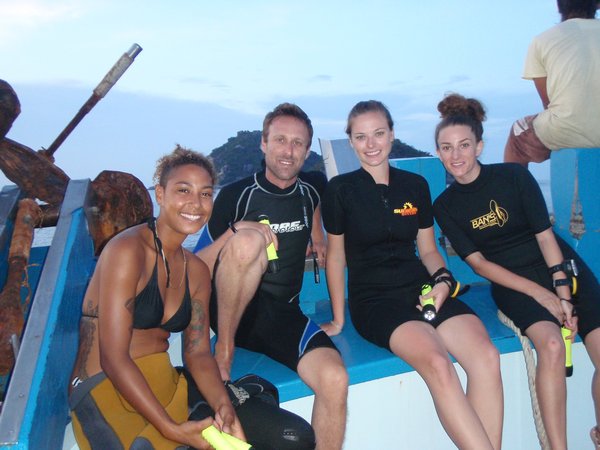Our diving Crew