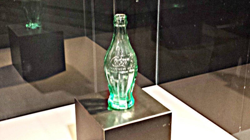 The first Coke bottle