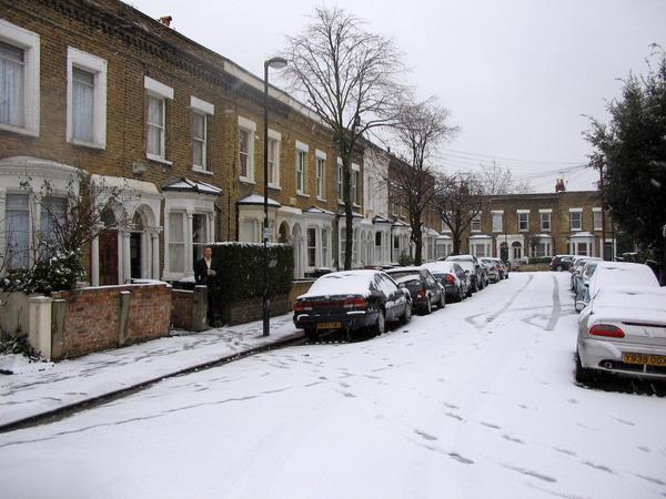 Snow on my street