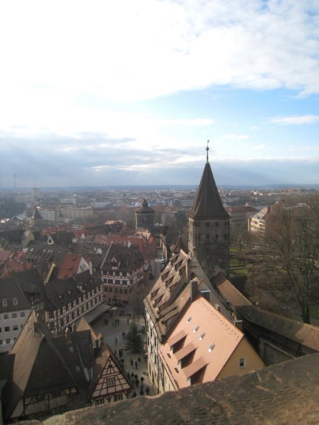 Nuremberg wall view