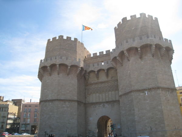 Valencia city gate