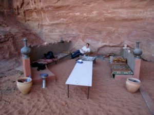 Wadi Rum - our cool desert camp