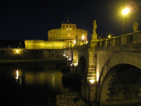 River Tiber and Castle