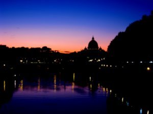 Twilight on the Tiber