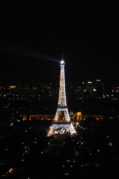 Sparkly Eiffel Tower