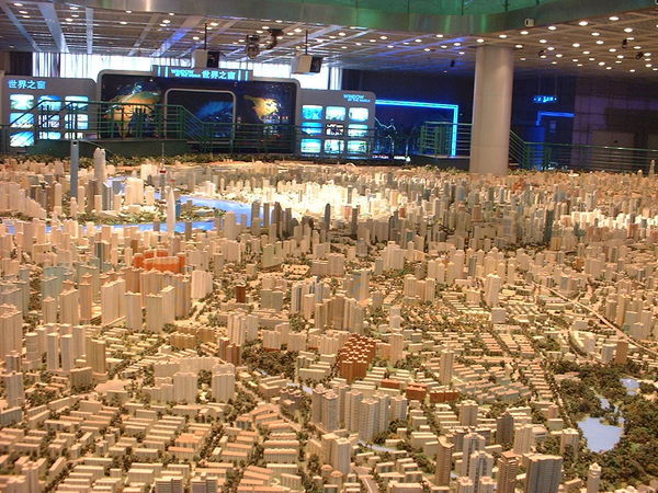 Shanghai in the year 2010