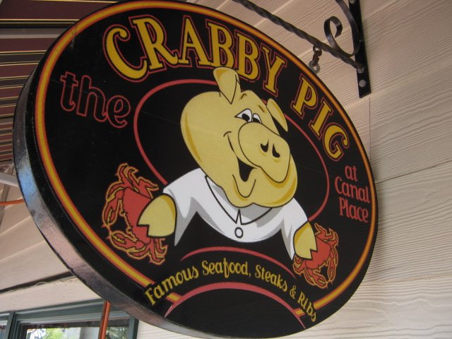 Day 3 - Crabby Pig restaurant
