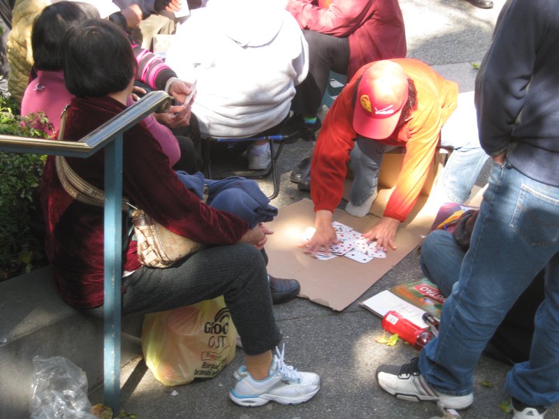 Cardplaying in Chinatown