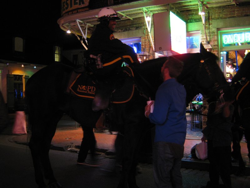 Policemen on horses