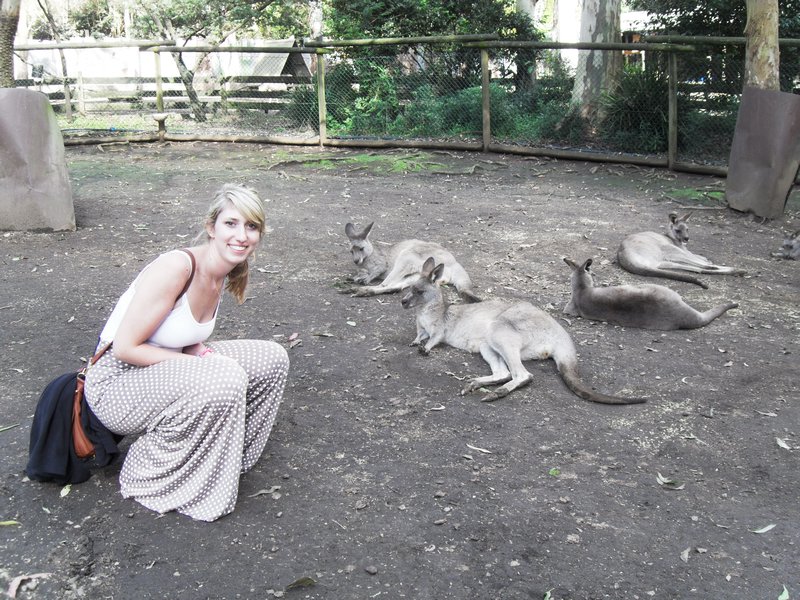 Me and the kangaroos