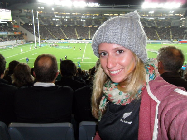 Me at the Rugby