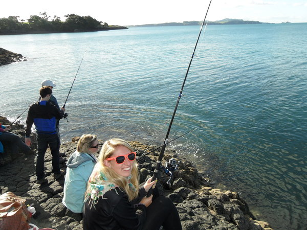 Fishing at the Bay of Islands
