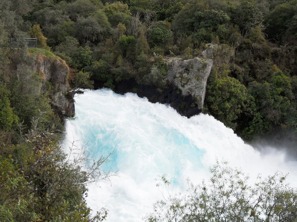 The powerful waterfall